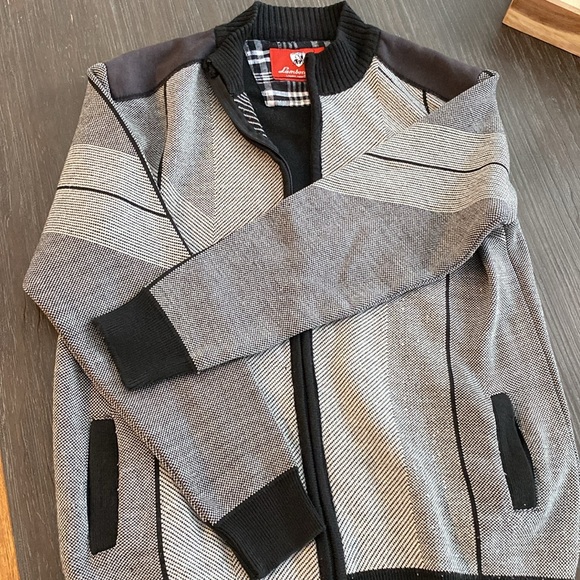 Lamborghini men’s zippered sweater in size large. - Picture 4 of 10